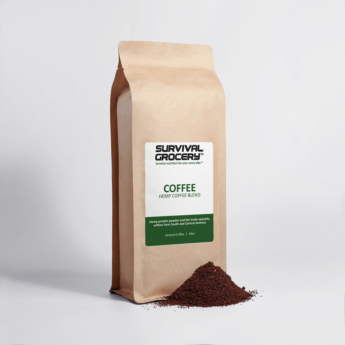 Organic Hemp Coffee Blend - Medium Roast 16 oz