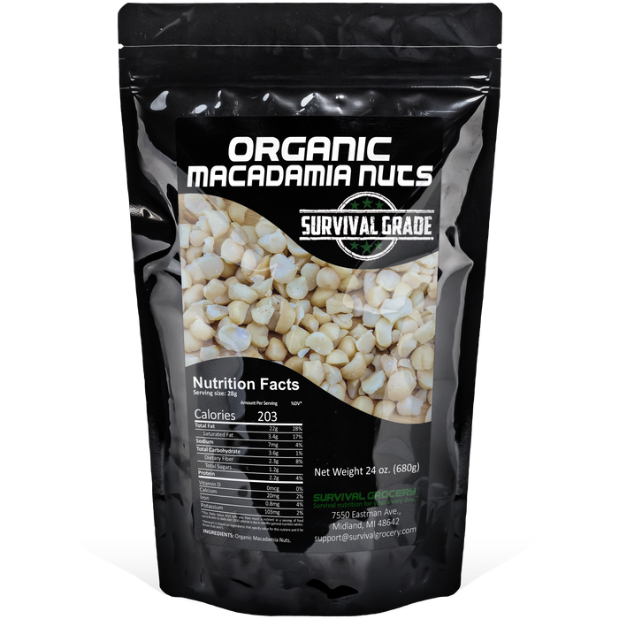 Organic Macadamia Nuts (24 oz.)